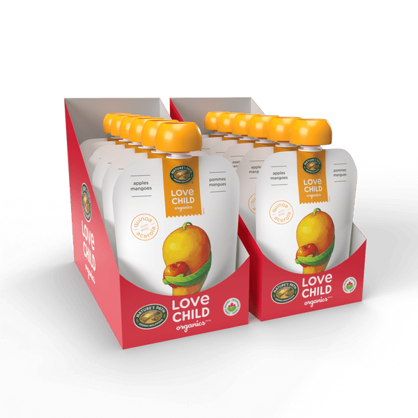 Superblends Apple + Mangoes Purée, 128 ml Pouche