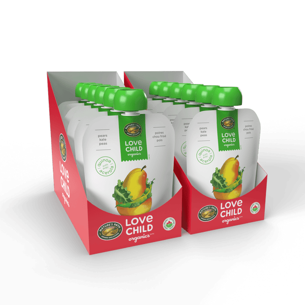 Superblends Pears, Kale + PEA PUSE, PACHE DE 128 ML