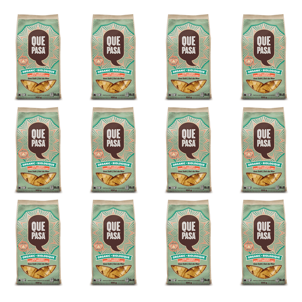 Que Pasa Organic Thin & Crispy Sea Salt Tortilla Chips