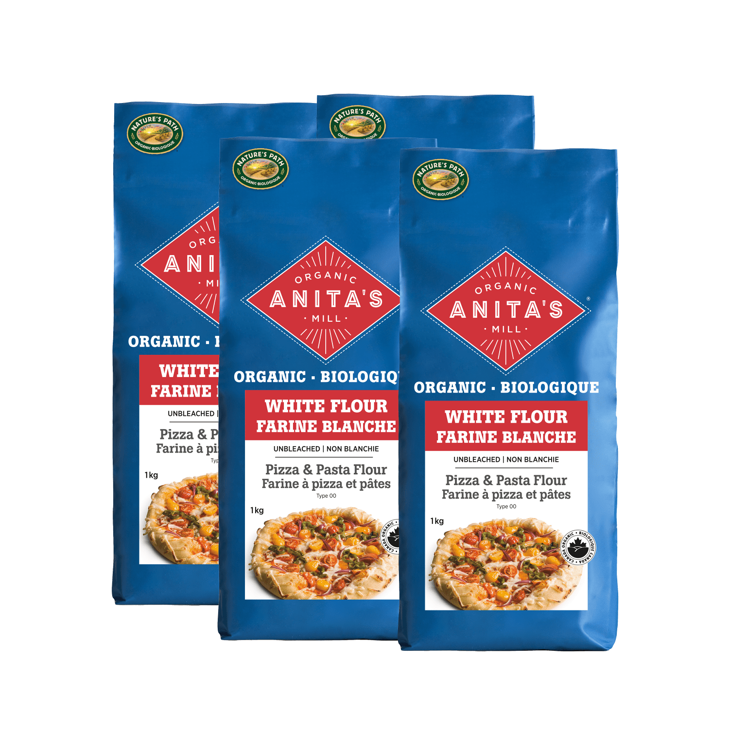 Type '00' Unbleached Pizza & Pasta White Flour_623636600705