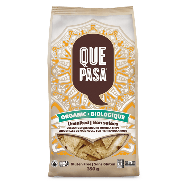 Que Pasa Organic Unsalted Tortilla Chips