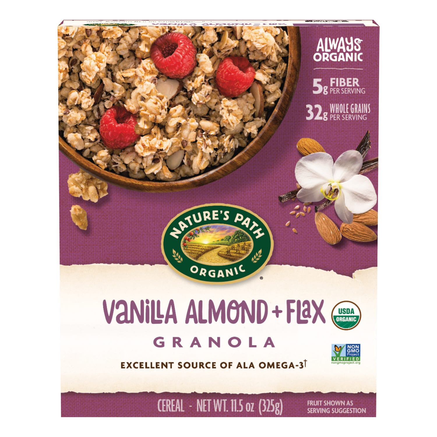 Vanilla-Almond-+-Flax-Granola