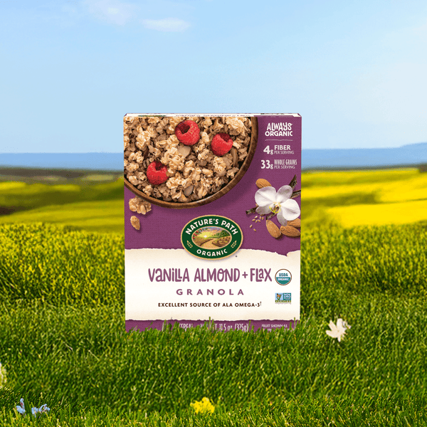 Vanilla Almond + Flax Granola