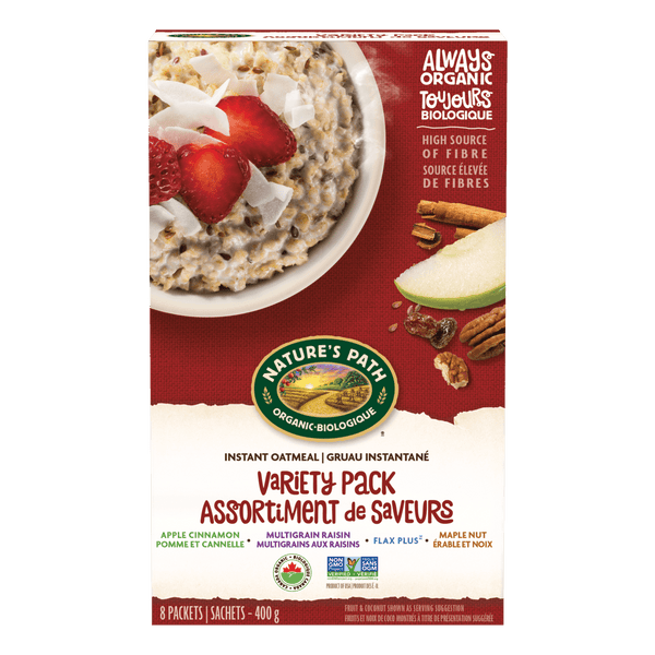 Nature's Path Organic Variety Pack Instant Oatmeal