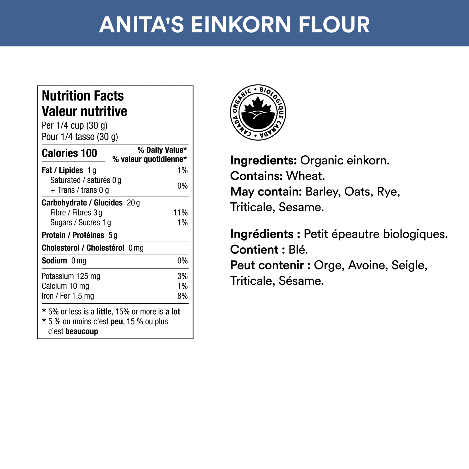 Whole Grain Einkorn Flour_623636993395