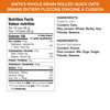 Whole Grain Rolled Quick Oatmeal_623636700061