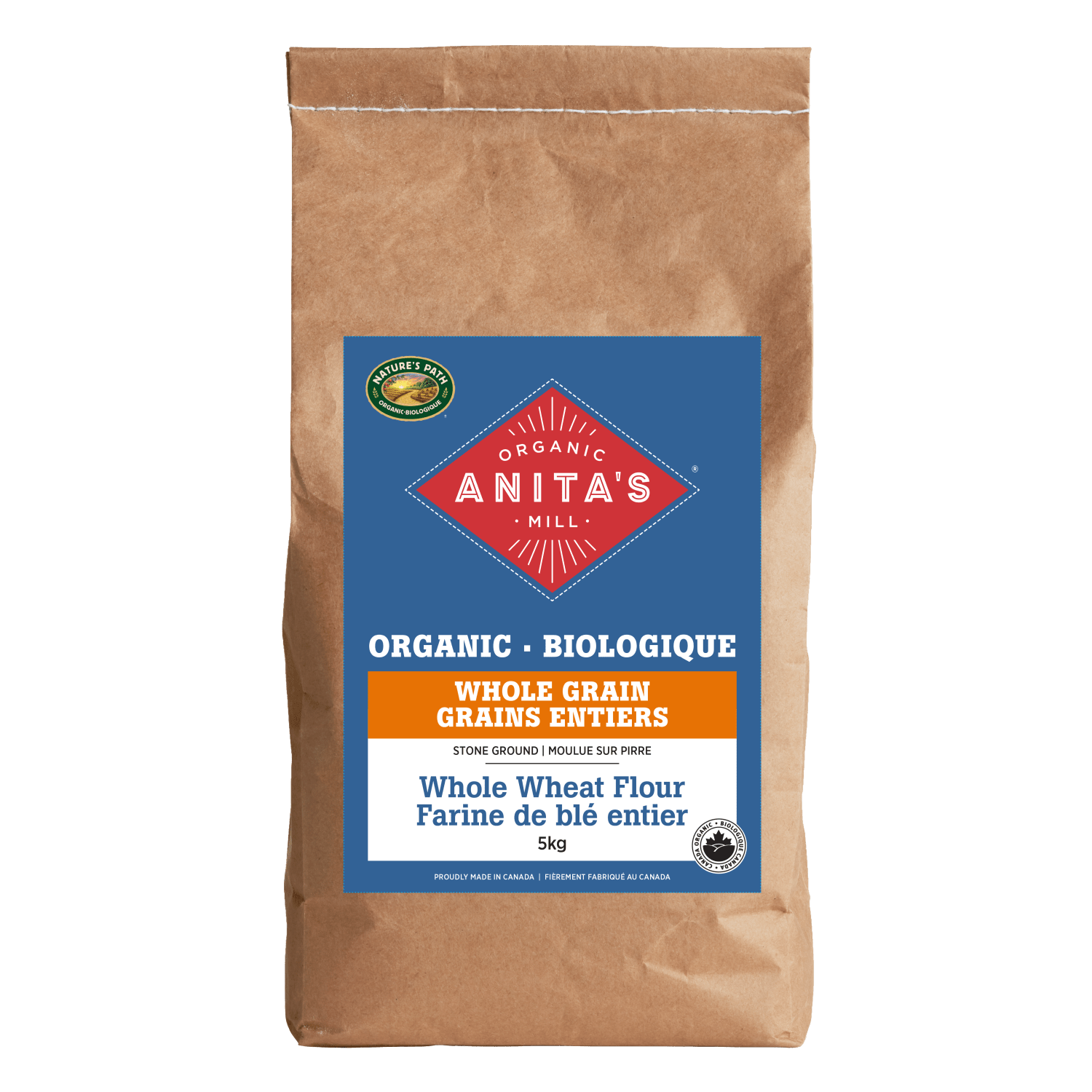Whole Grain Stone Ground Whole Wheat Flour_623636200028