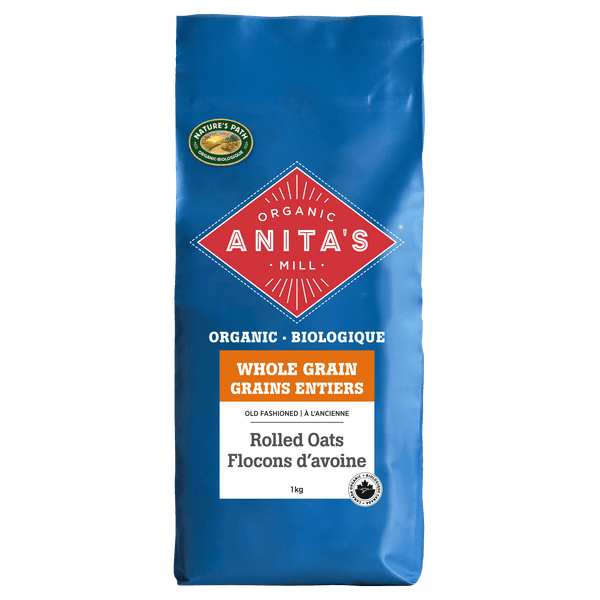 Grain entier à l'ancienne à l'avoine roulée, 1 kg Sac