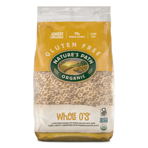 Nature's Path Organic Whole O's Gluten Free Cereal