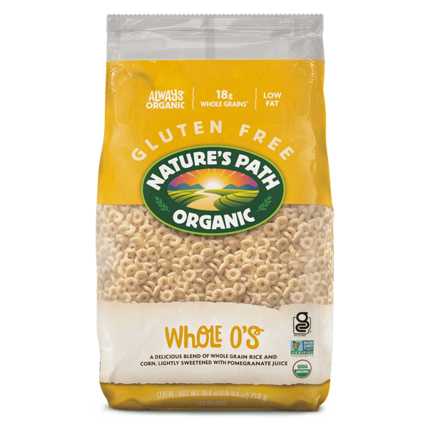 Nature's Path Organic Whole O's Gluten Free Cereal