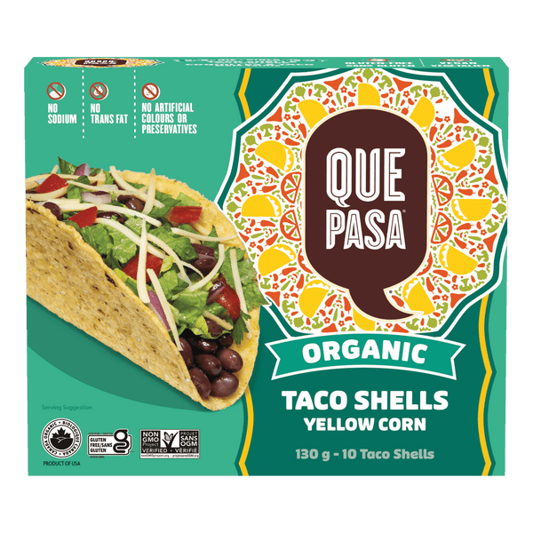 Que Pasa Organic Yellow Corn Taco Shells