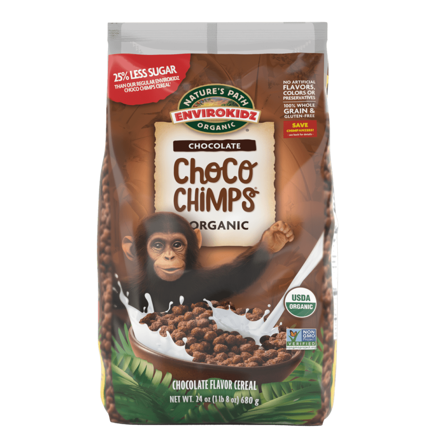 Choco Chimps Cereal - Lower Sugar