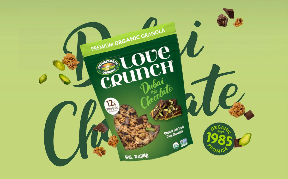 New This Season: Love Crunch Dubai Style Chocolate
