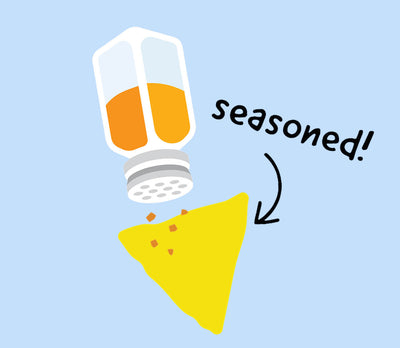 Cooked and seasoned to perfection!